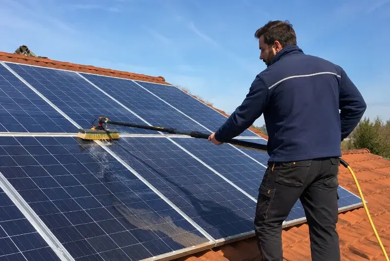 Nettoyage et entretien de panneaux solaires à Sèvremoine